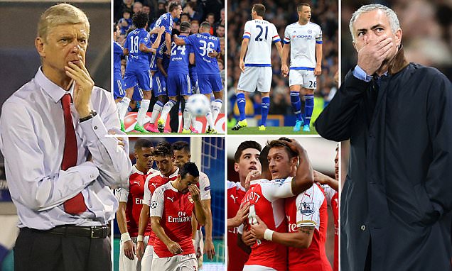 Mourinho dan Wenger Nervous Jelang Derby London pada Sabtu
